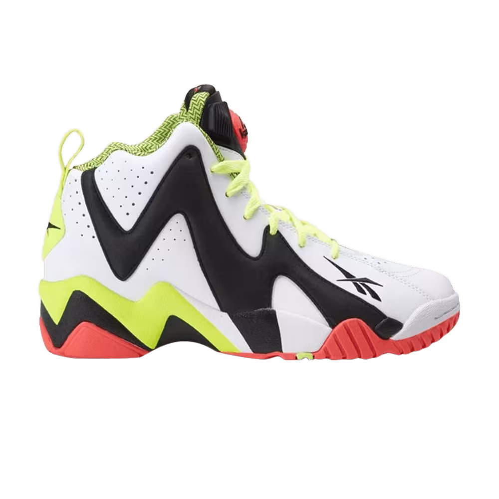 Reebok Pump Kamikaze 2 Twilight White Black Yellow