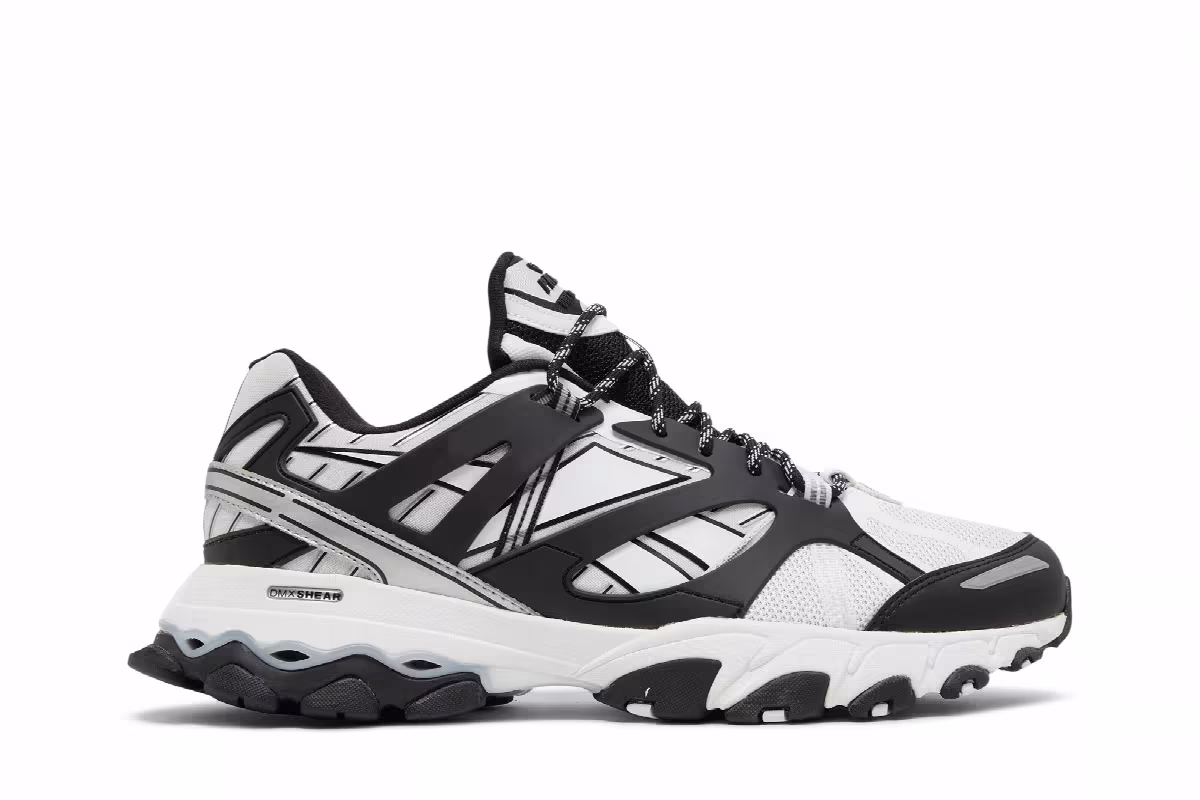 Reebok DMX Trail Shadow White Black, view 2