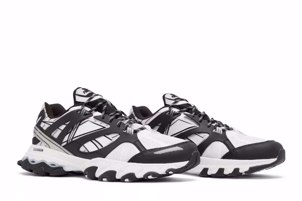 Reebok DMX Trail Shadow White Black, view 9
