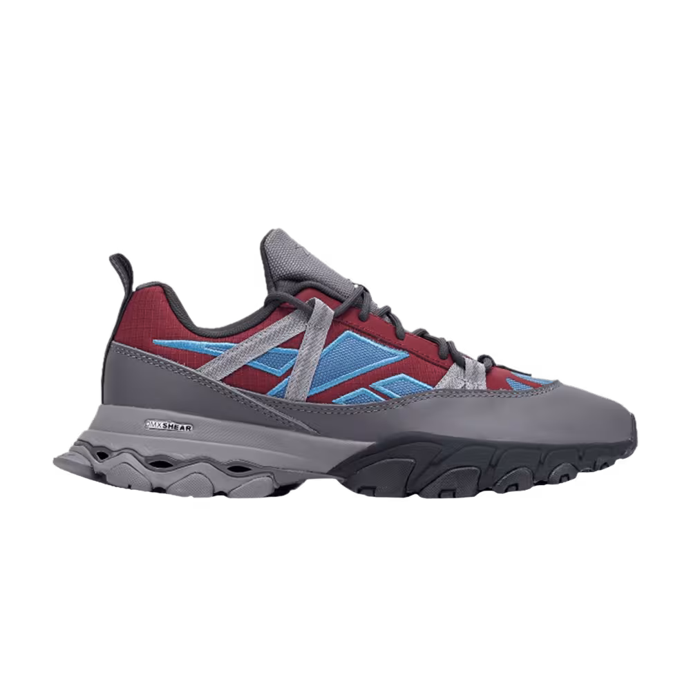 Reebok DMX Trail Shadow Cloud Grey Burgundy Steel Blue