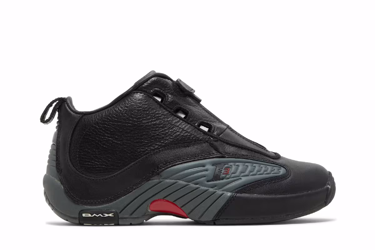 Reebok Answer 4 Black Grey 2017, view 2
