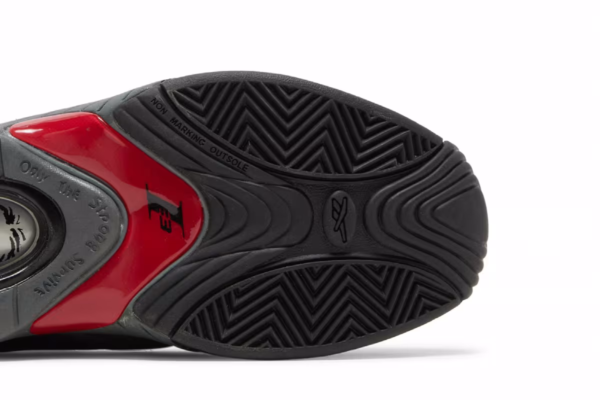 Reebok Answer 4 Black Grey 2017, view 6