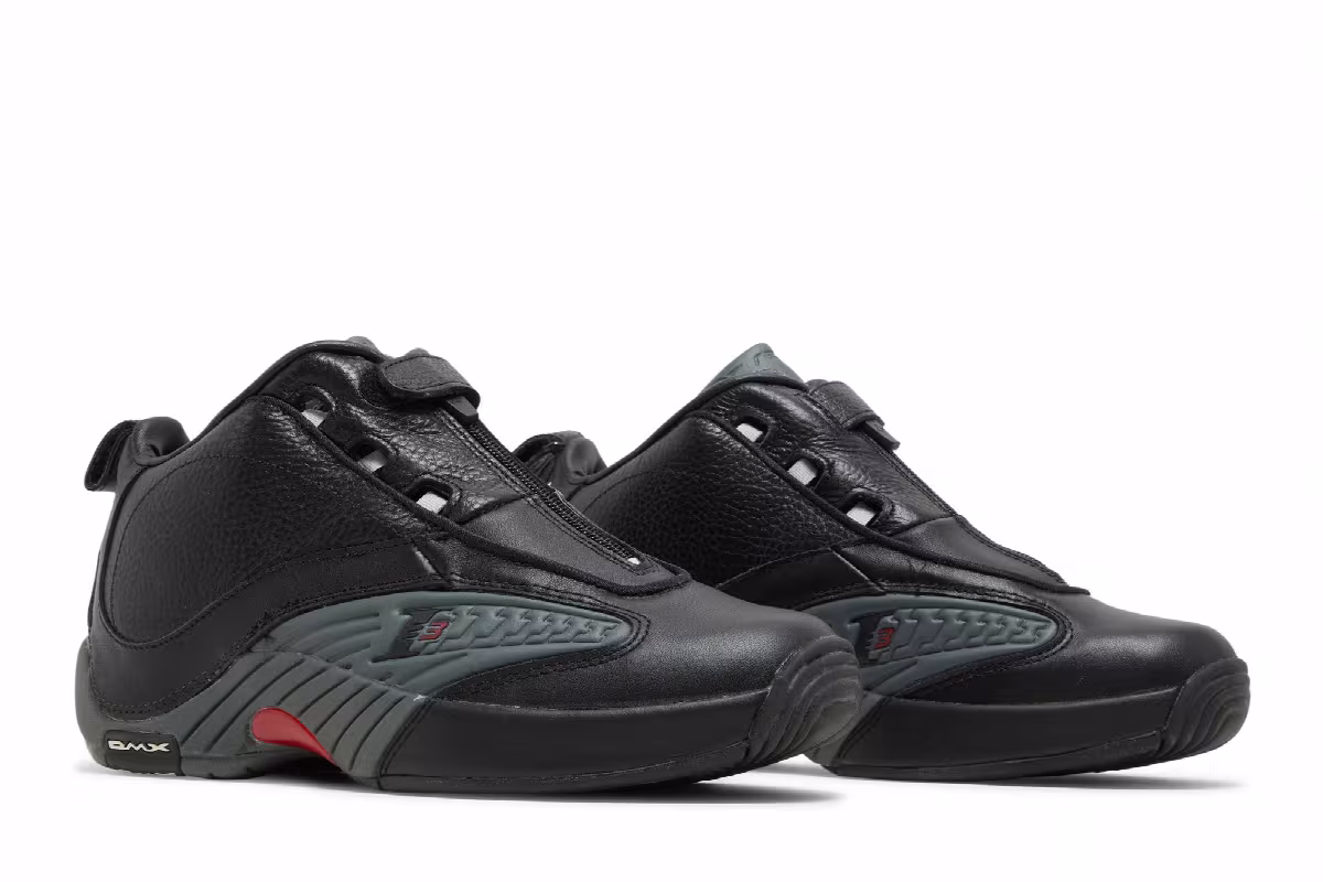 Reebok Answer 4 Black Grey 2017, view 9
