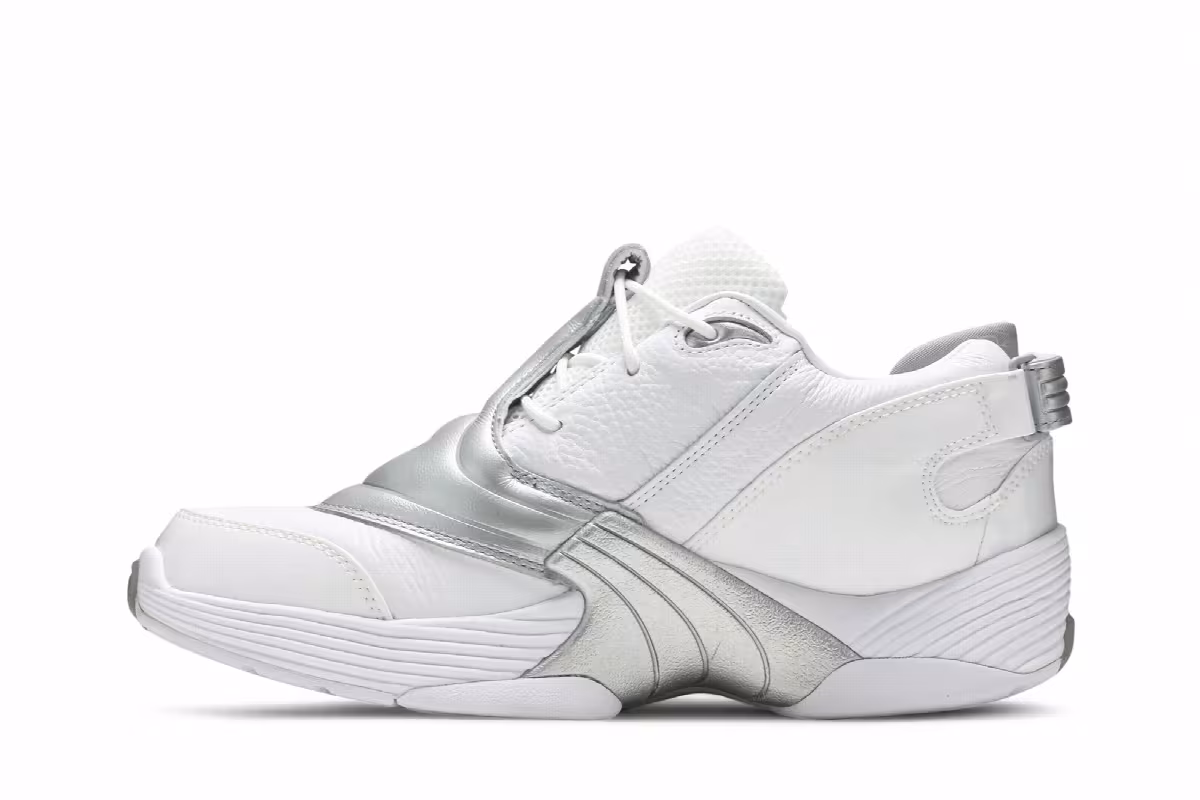 Reebok Answer 5 OG Metallic Silver, view 4
