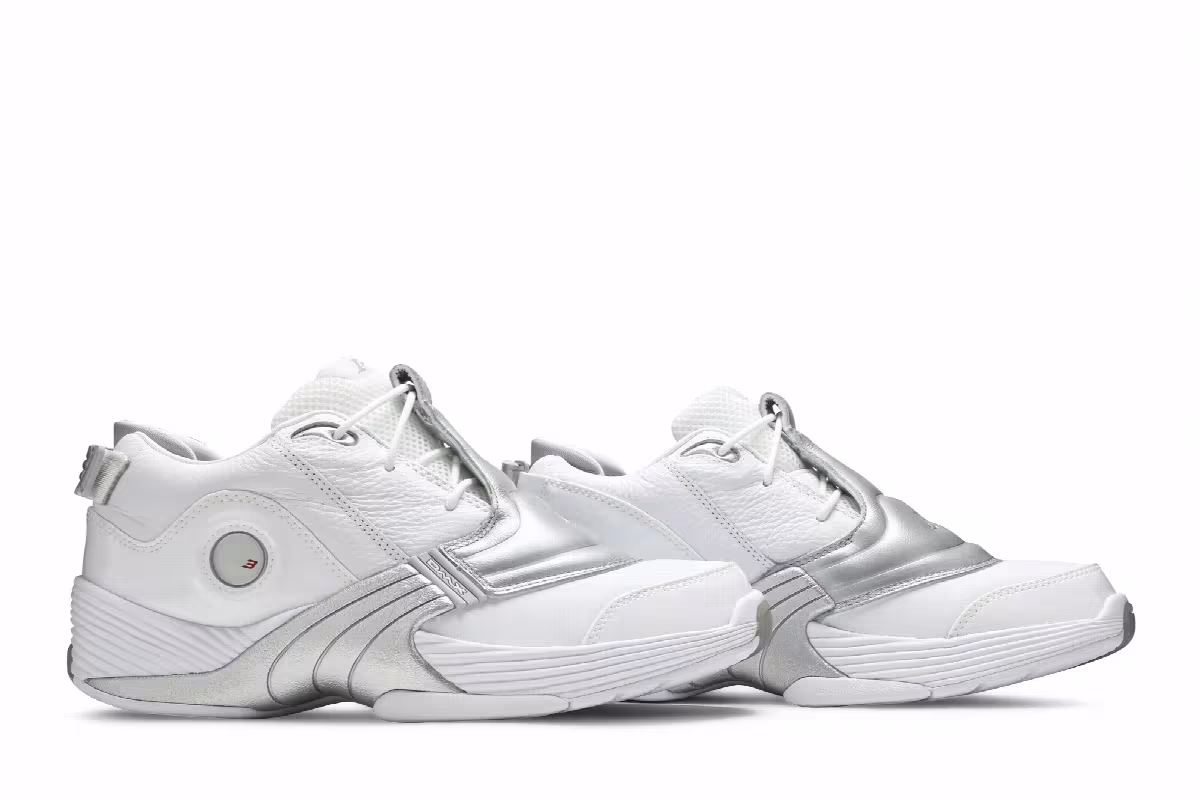 Reebok Answer 5 OG Metallic Silver, view 9