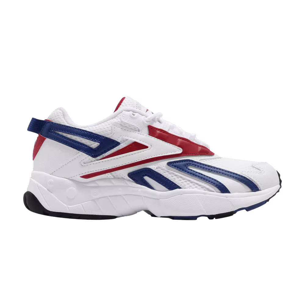 Reebok INTV Logo White Royal Scarlet