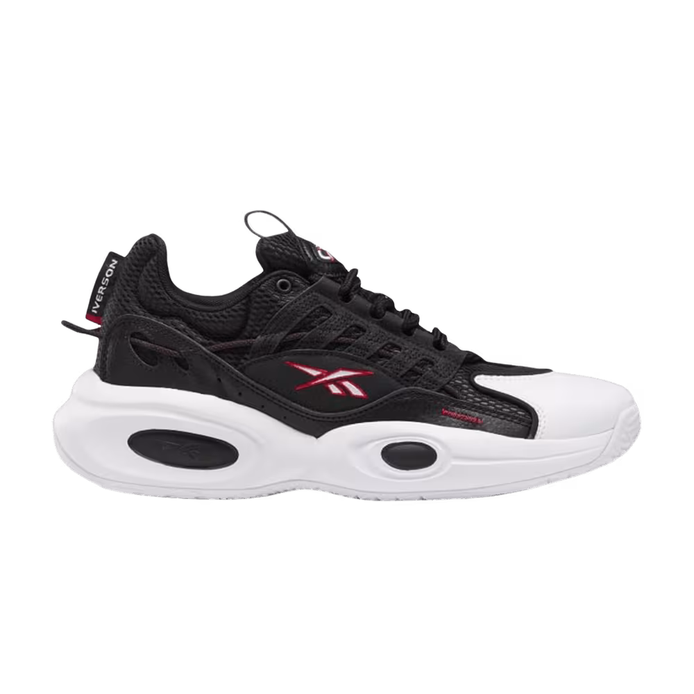 Reebok Solution Mid Black White