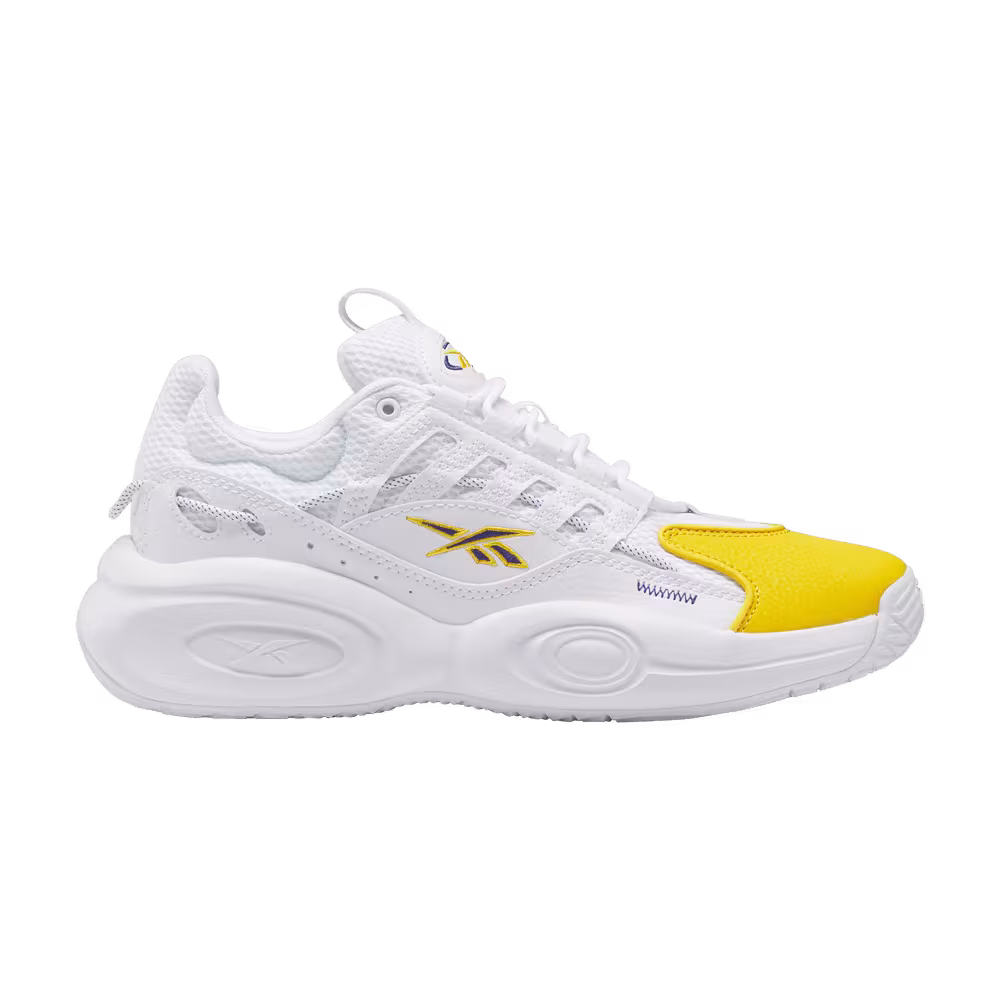 Reebok Solution Mid White Collegiate Gold