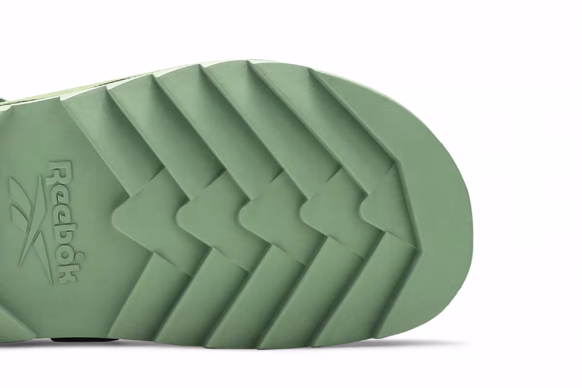 Reebok Beatnik Sandal Ashen Green, view 6