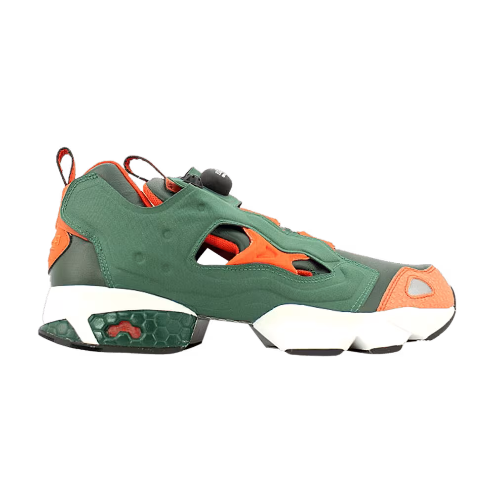 Reebok Pump Fury Olive Green Orange