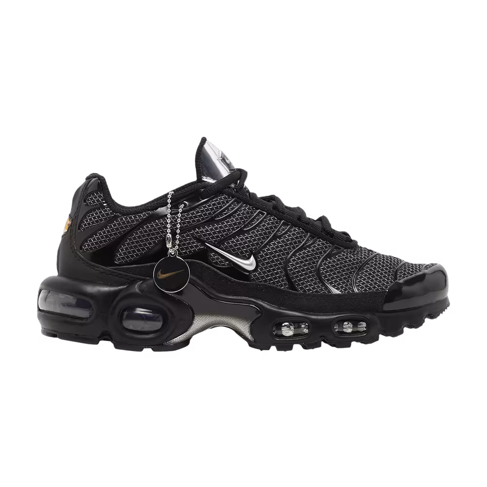 Nike Women's Air Max Plus Black Metallic Silver