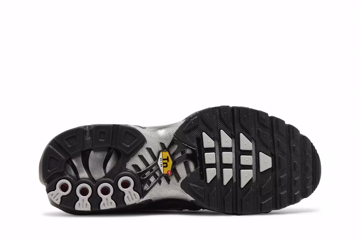Nike Women's Air Max Plus Black Metallic Silver, view 5