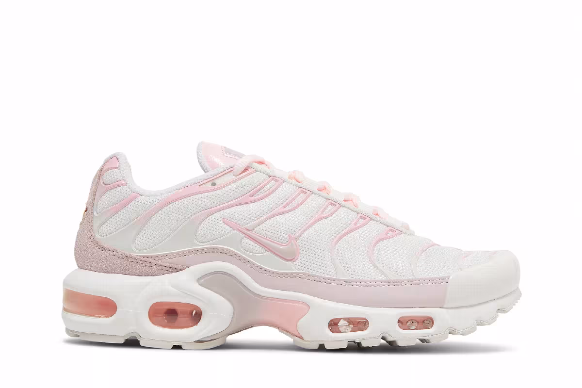 Nike Women's Air Max Plus Summit White Barely Rose, view 2