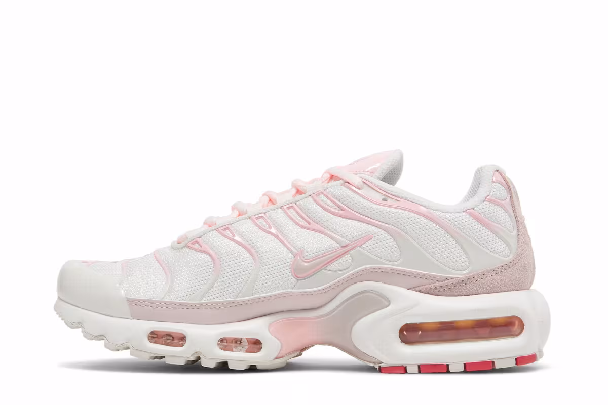 Nike Women's Air Max Plus Summit White Barely Rose, view 4