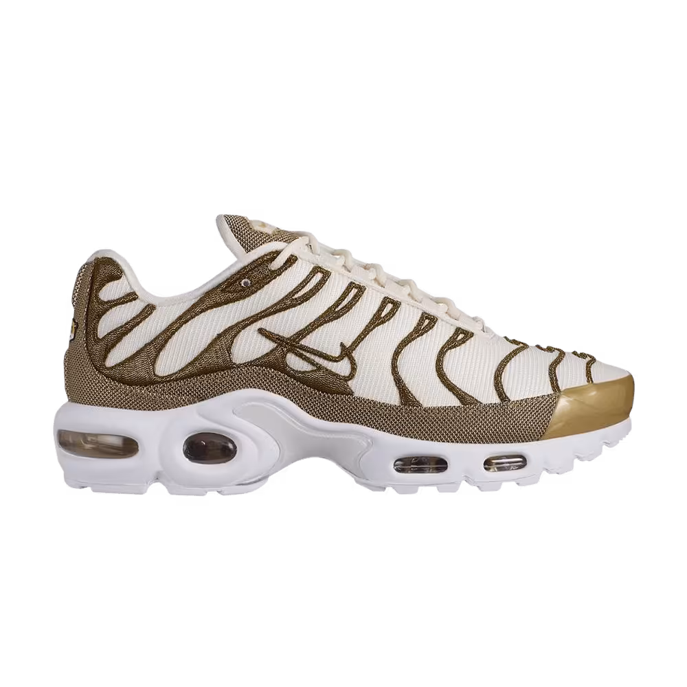 Nike Women's Air Max Plus Premium Ivory Gold