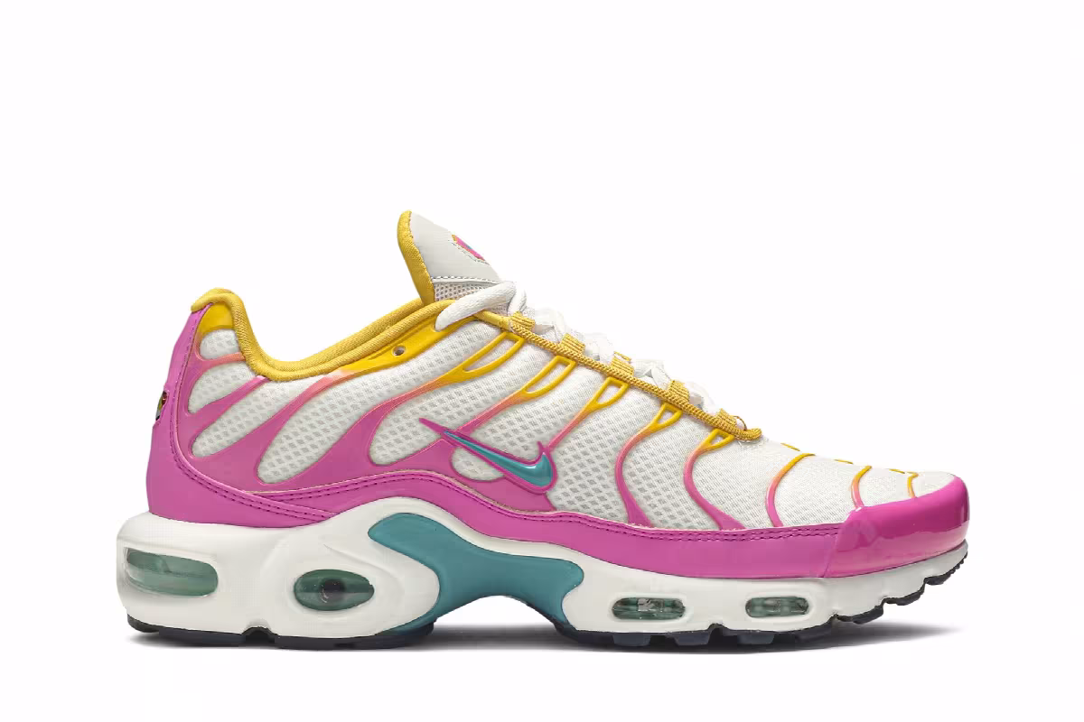 Nike Women's Air Max Plus Premium White Tropical Twist, view 2