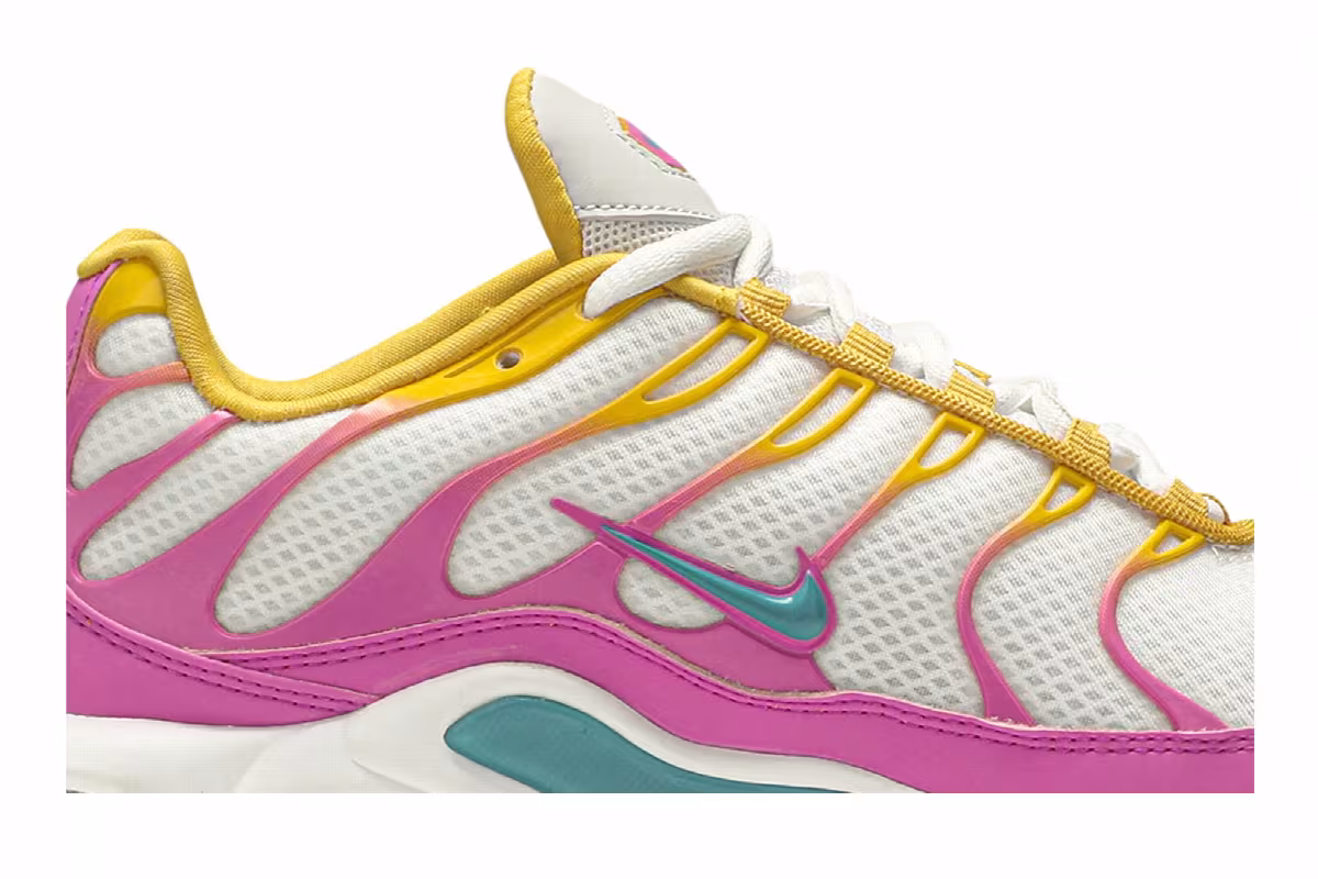 Nike Women's Air Max Plus Premium White Tropical Twist, view 3