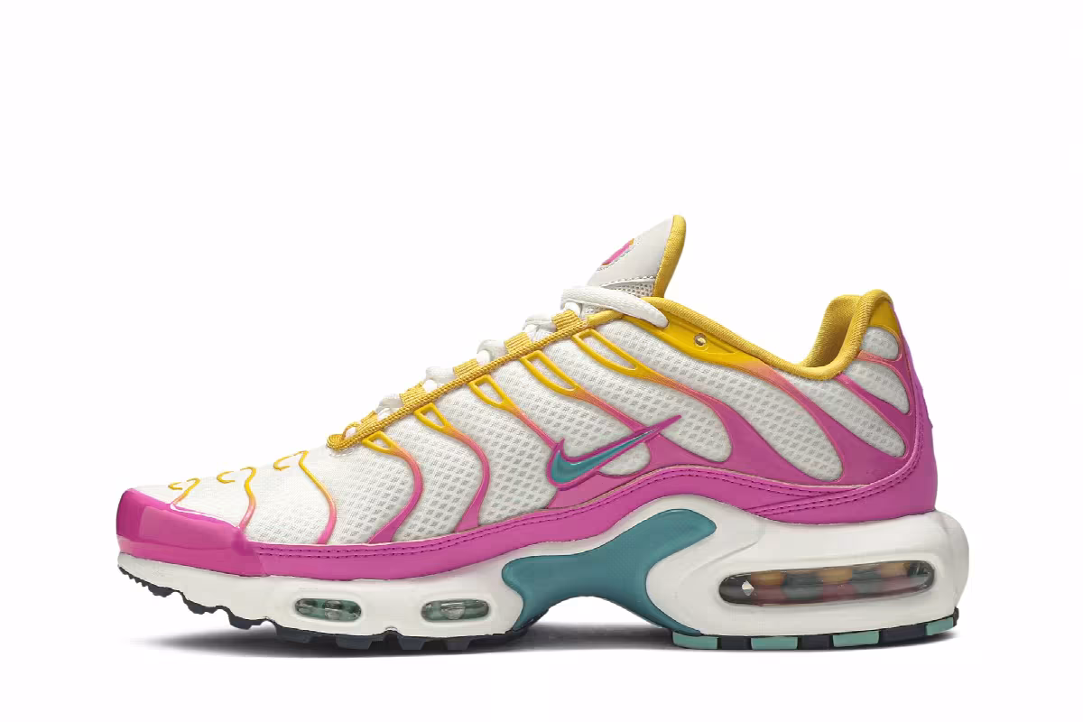 Nike Women's Air Max Plus Premium White Tropical Twist, view 4