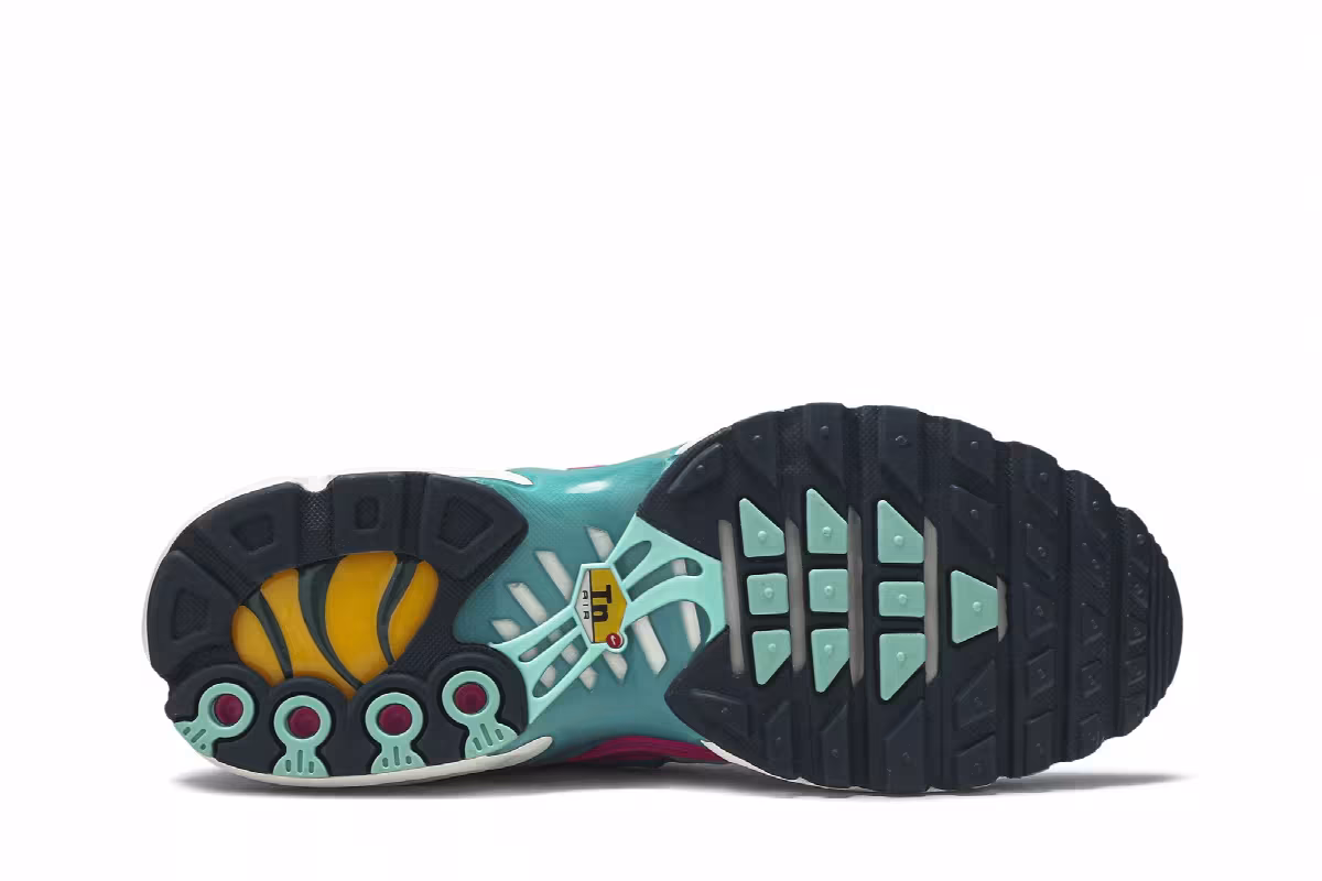 Nike Women's Air Max Plus Premium White Tropical Twist, view 5