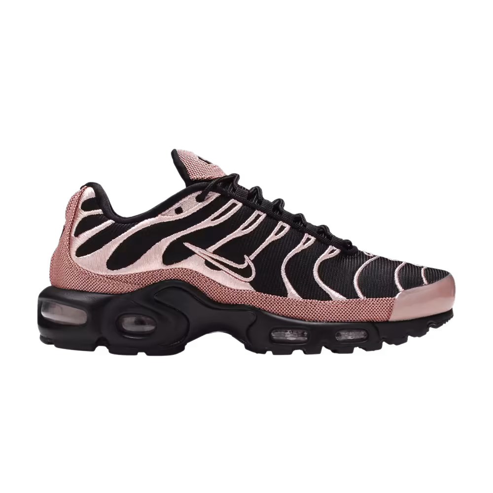 Nike Women's Air Max Plus Premium Black Rose Gold