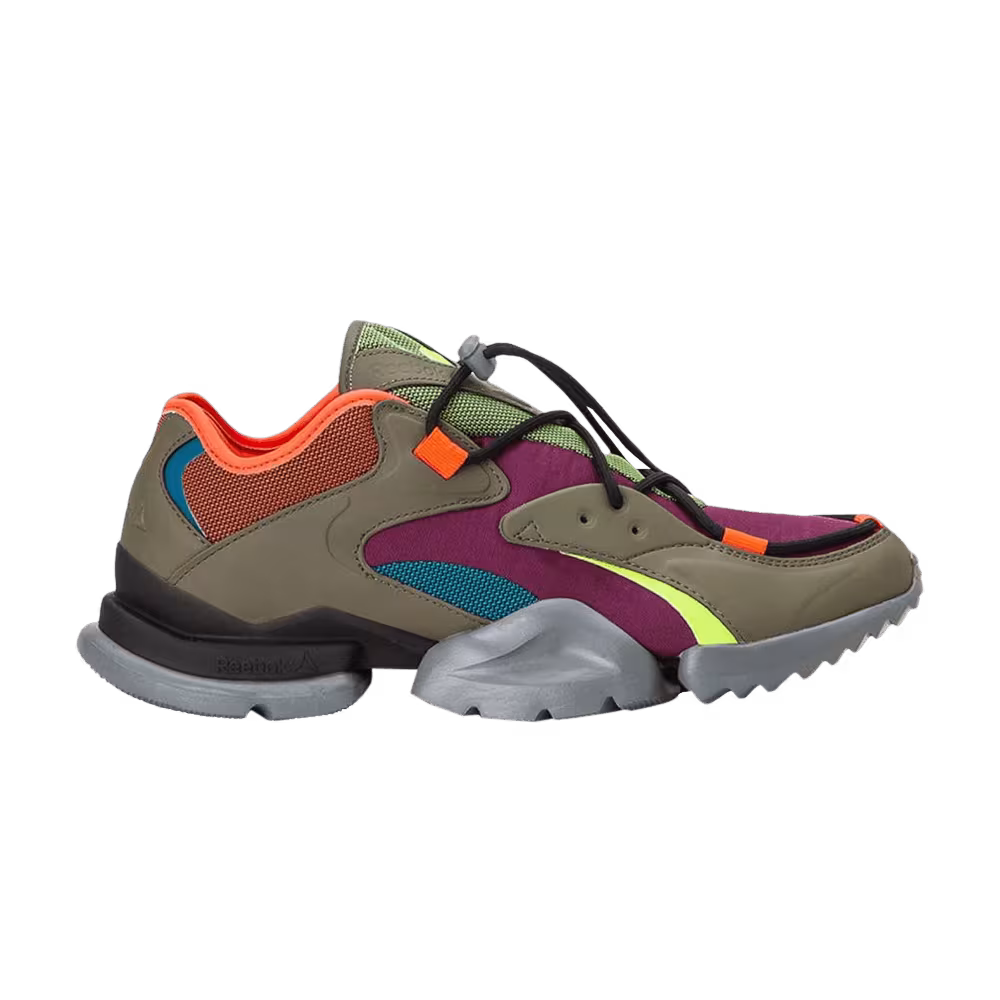 Reebok Run.R 96 TR Modern Olive Orange Lime
