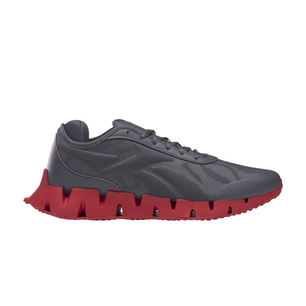 Reebok Zig Dynamica 3 Grey Vector Red
