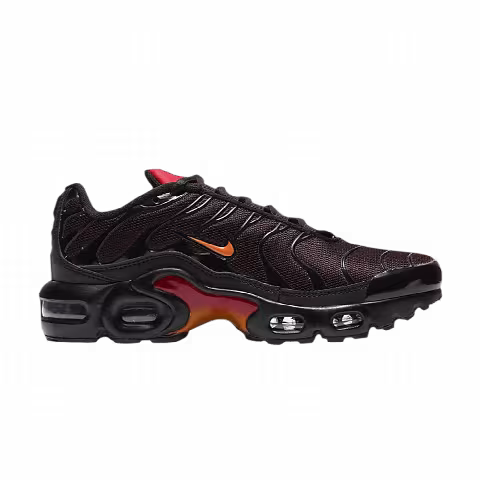 Nike Air Max Plus GS 'Black University Red'