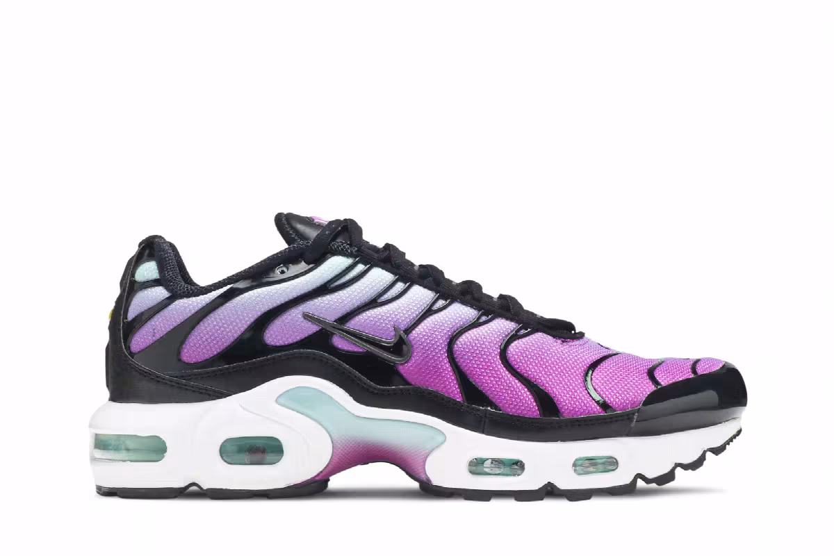 Nike Air Max Plus GS Aurora Hyper Violet, view 2