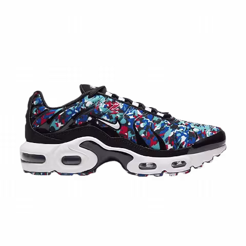 Nike Air Max Plus GS 'Black Hyper Blue'