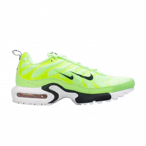 Nike Air Max Plus SE GS 'Double Swoosh - Lime Blast'