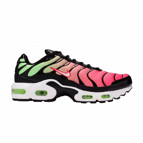 Nike Air Max Plus GS 'Green Strike Flash Crimson'