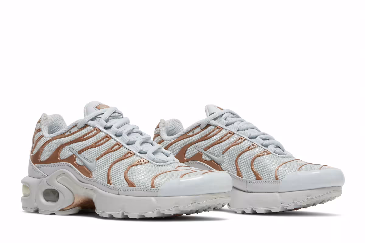 Nike Air Max Plus GS Pure Platinum, view 9