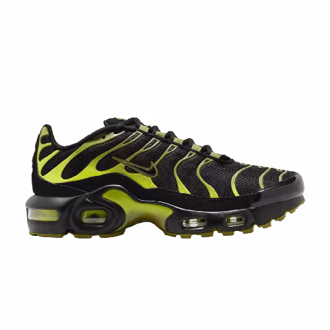 Nike Air Max Plus GS 'Black Cyber'