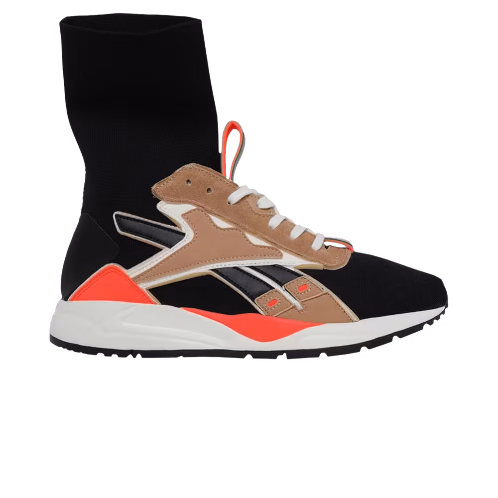 Victoria Beckham x Reebok Bolton Sock Black Sahara Orange