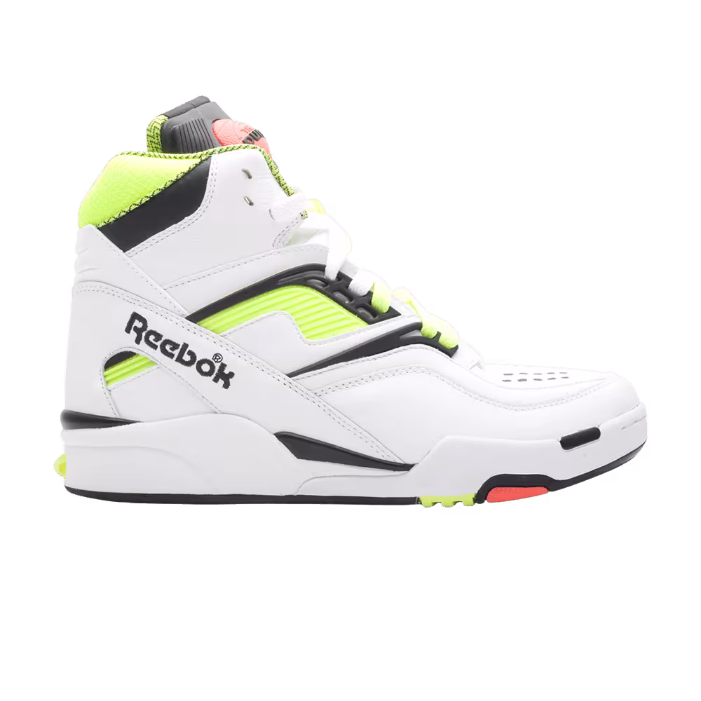 Reebok Twilight Zone Pump White Yellow Black