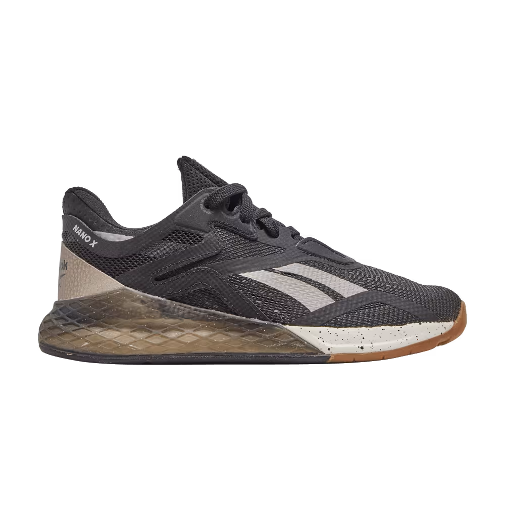 Reebok Women's Nano X Black Moondust Metallic