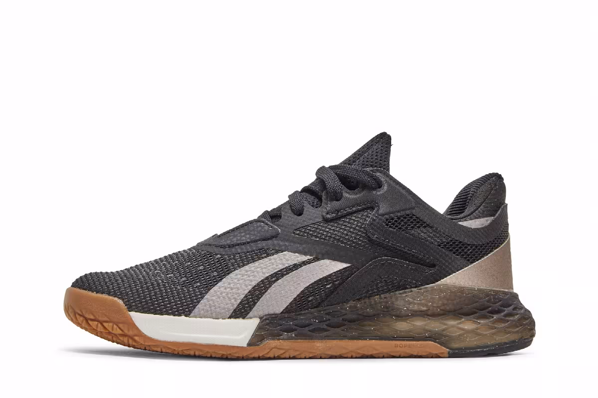 Reebok Women's Nano X Black Moondust Metallic, view 4