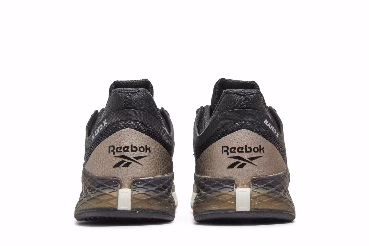 Reebok Women's Nano X Black Moondust Metallic, view 7