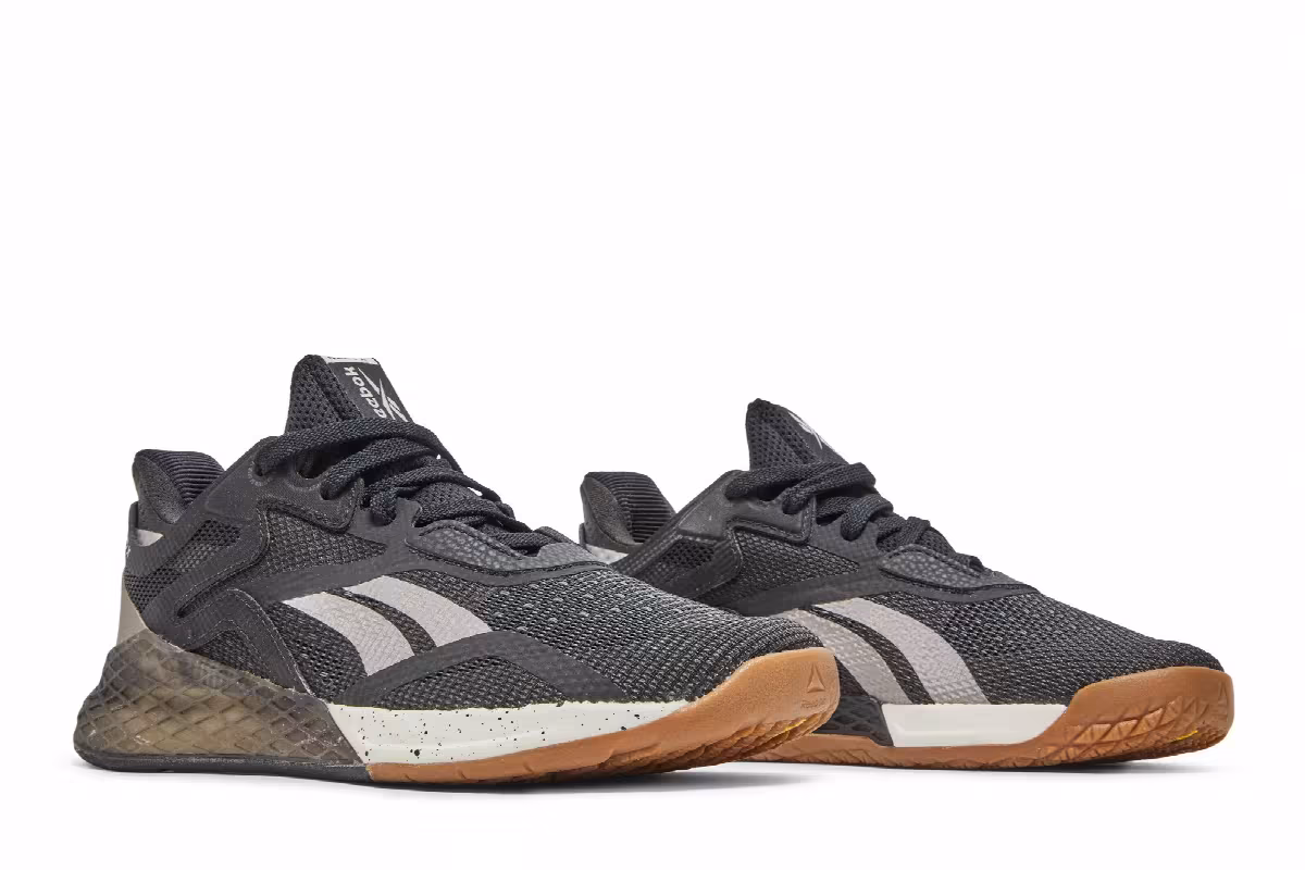 Reebok Women's Nano X Black Moondust Metallic, view 9