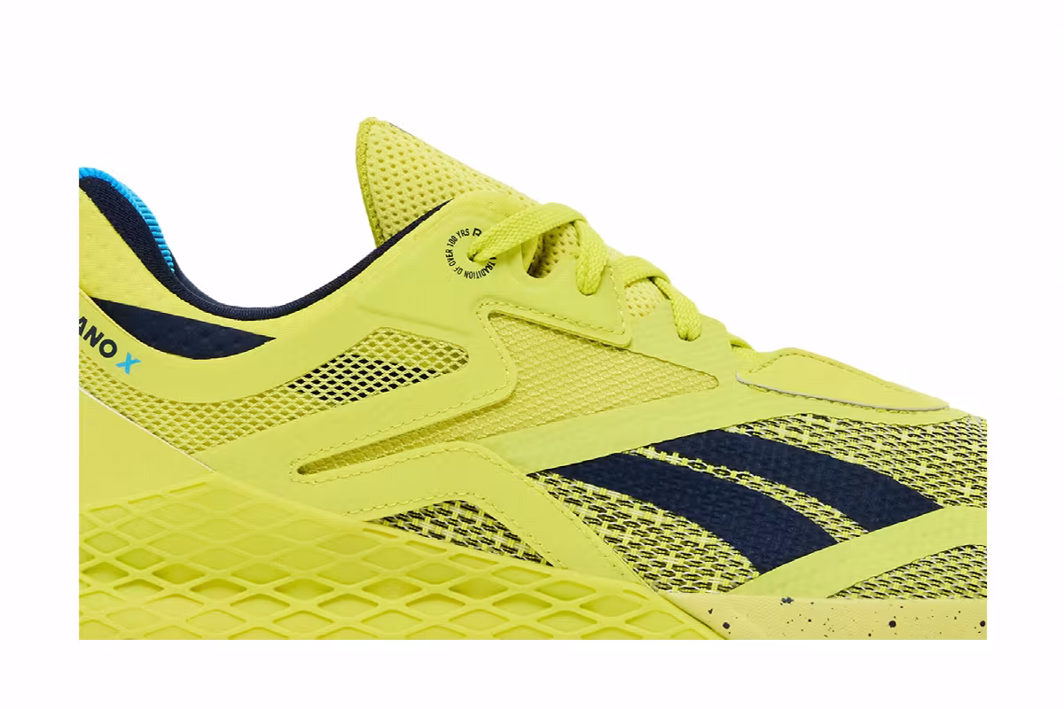 Reebok Nano X Chartreuse Vector Navy, view 3