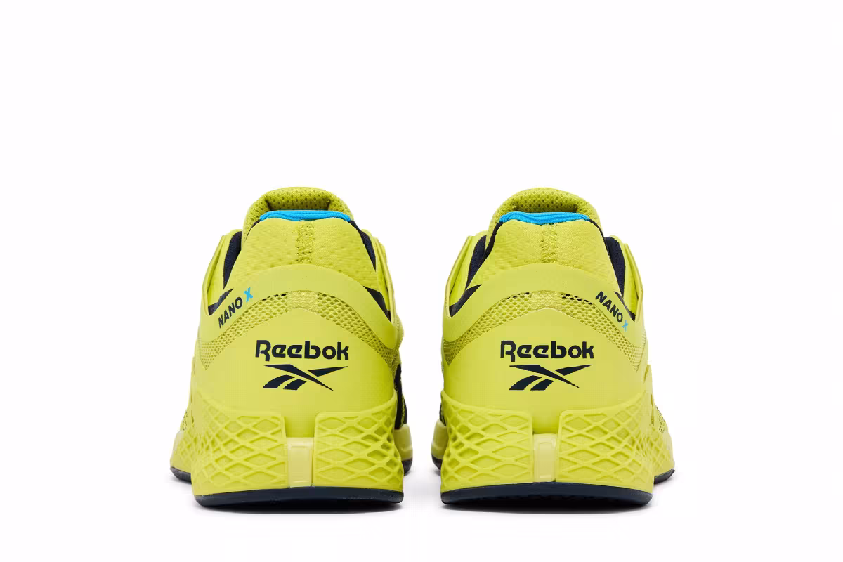 Reebok Nano X Chartreuse Vector Navy, view 7