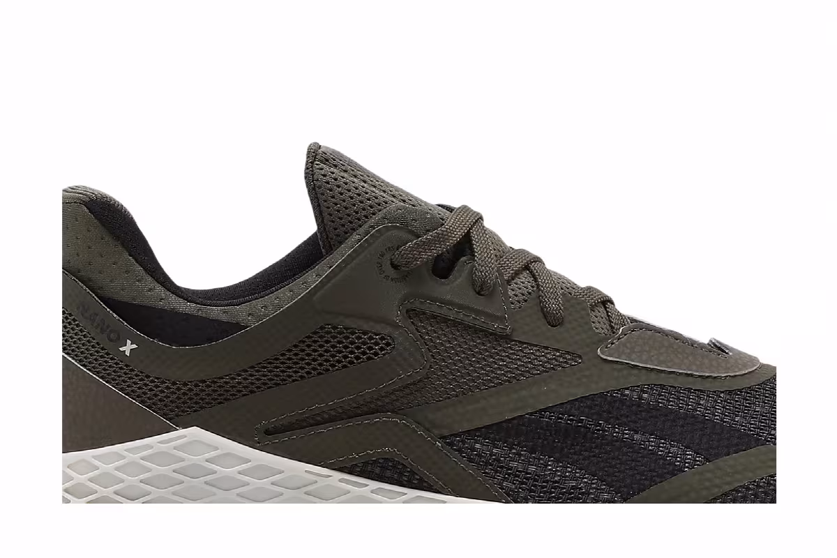 Reebok Nano X Army Green Gum, view 3