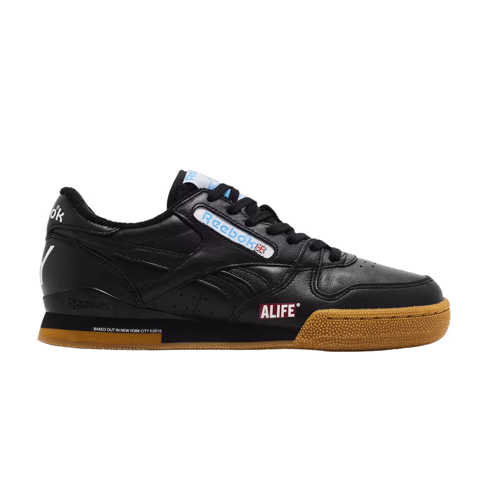 Alife x Reebok Phase 1 Pro Black Gum