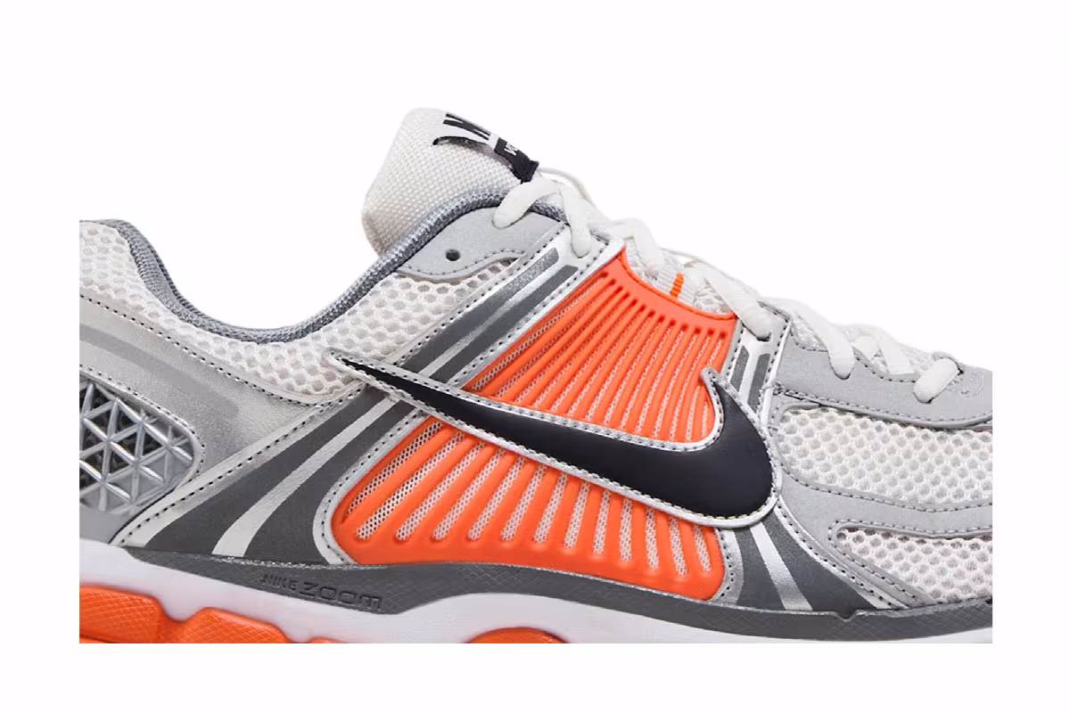 Nike Air Zoom Vomero 5 Platinum Tint Safety Orange, view 3