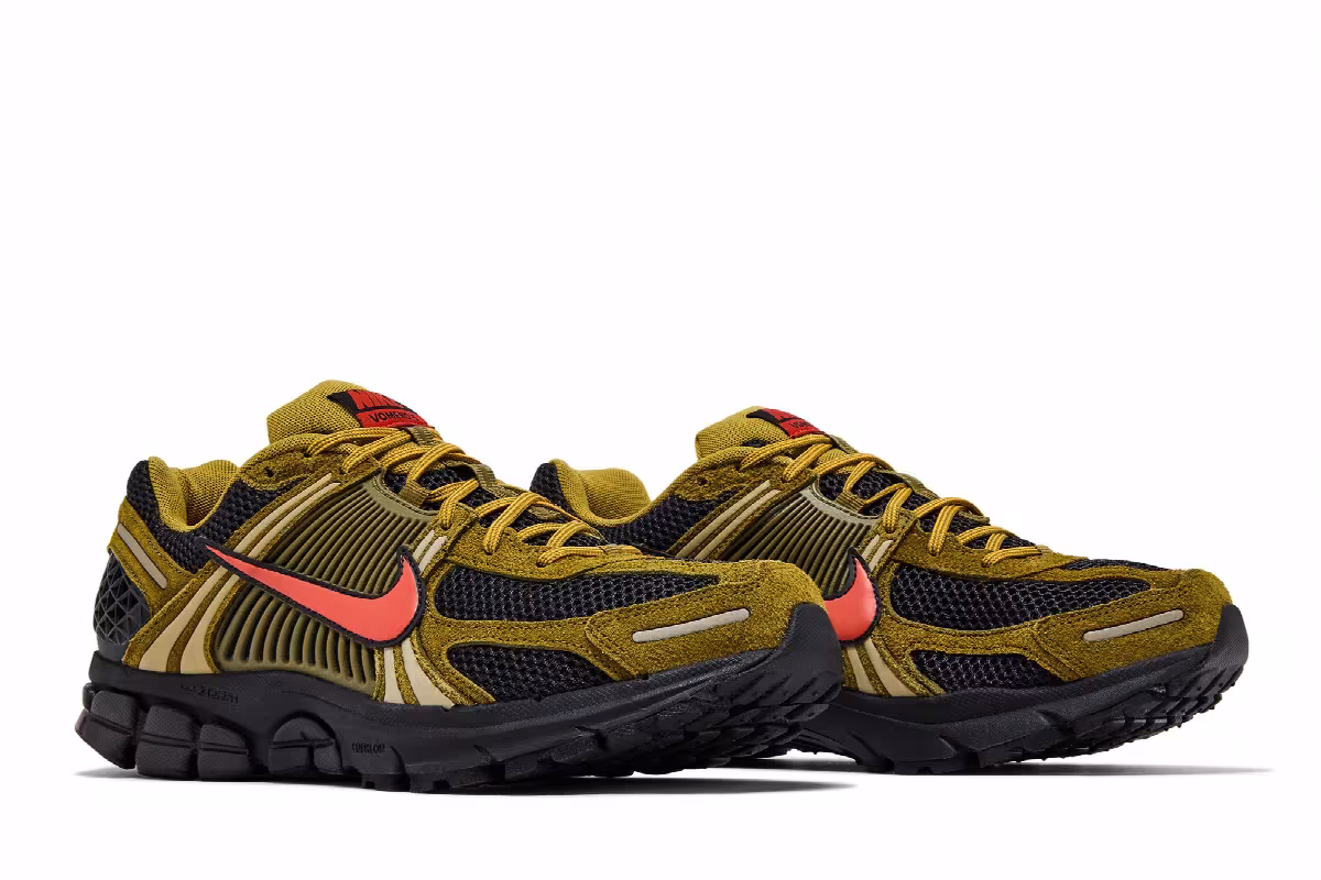 Nike Air Zoom Vomero 5 Olive Picante Red, view 9