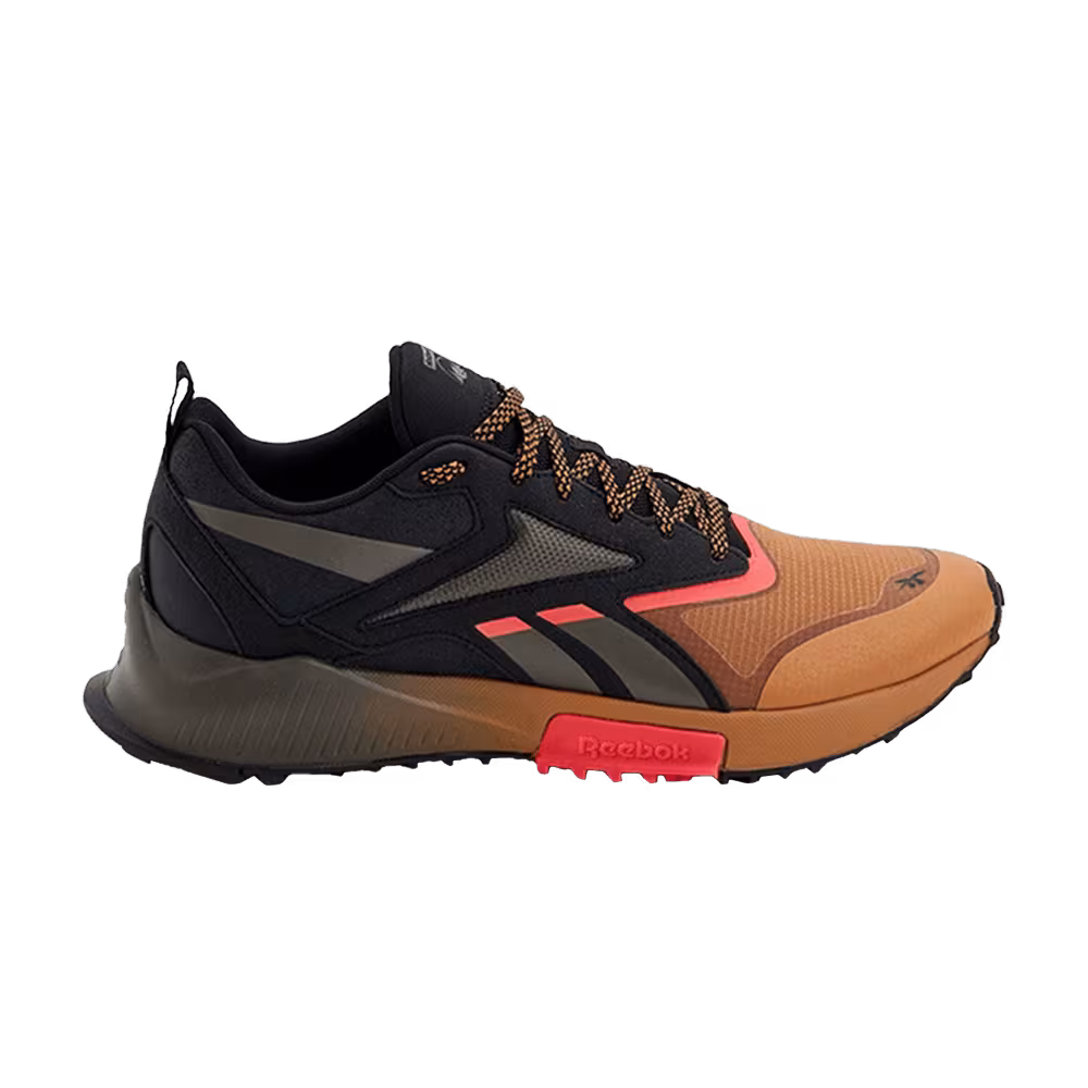 Reebok Lavante Trail 2 Black Court Brown Neon Cherry