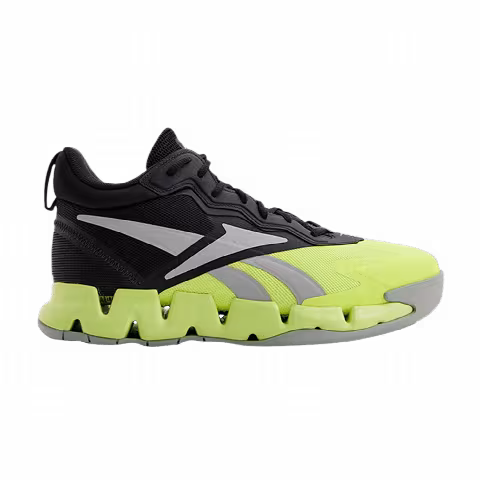 Reebok Zig Encore 'Night Black Solar Acid Yellow'