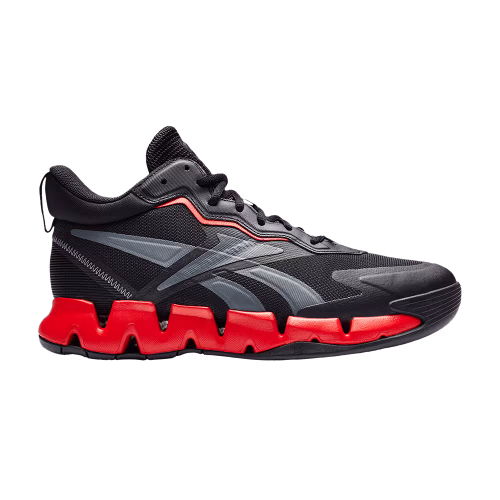 Reebok Zig Encore Black Vector Red Pure Grey