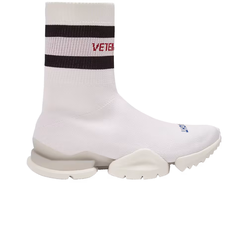 Vetements x Reebok Sock Pump High Top White
