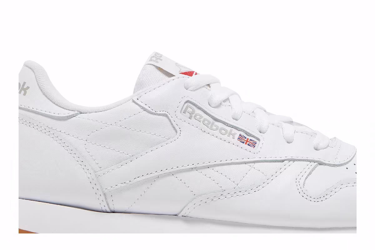 Reebok Women's Classic Leather White Gum, view 3